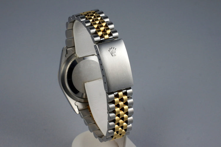 1989 Rolex Two Tone DateJust 16233 Champagne Linen Dial