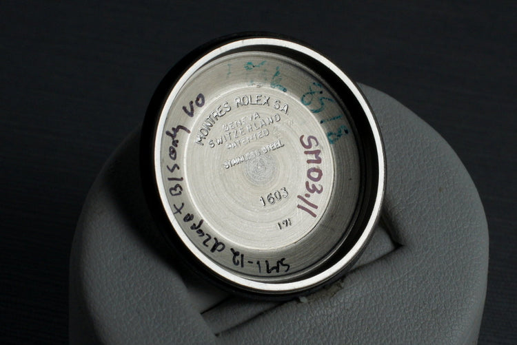 1971 Rolex DateJust 1603 with Service Papers