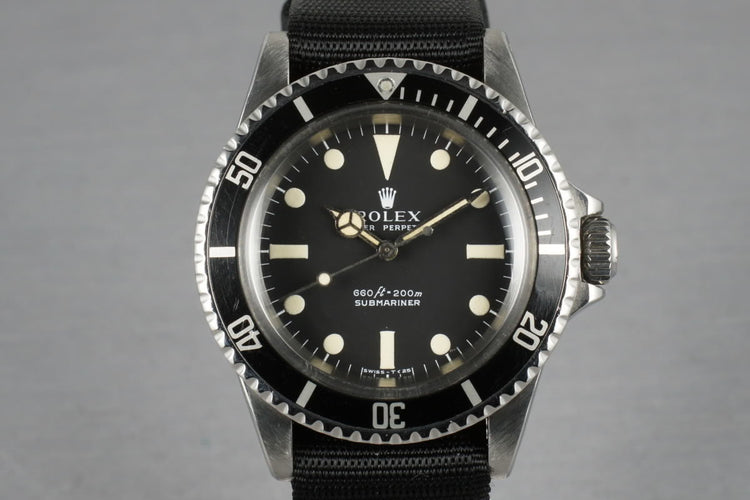 Rolex Submariner Dial 5513 with Serif Dial