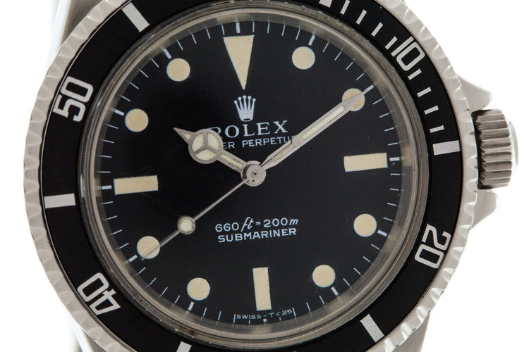 1970 Rolex Submariner 5513 "Non-Serif" Dial