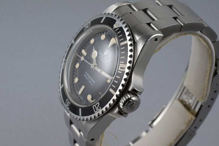 1985 Rolex Submariner 5513 Spider Dial