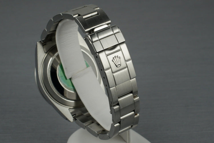 2000 Rolex Explorer II 16570 Black Dial with Box and Papers