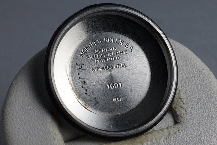 1971 Rolex DateJust 1601 Blue Mosaic Dial