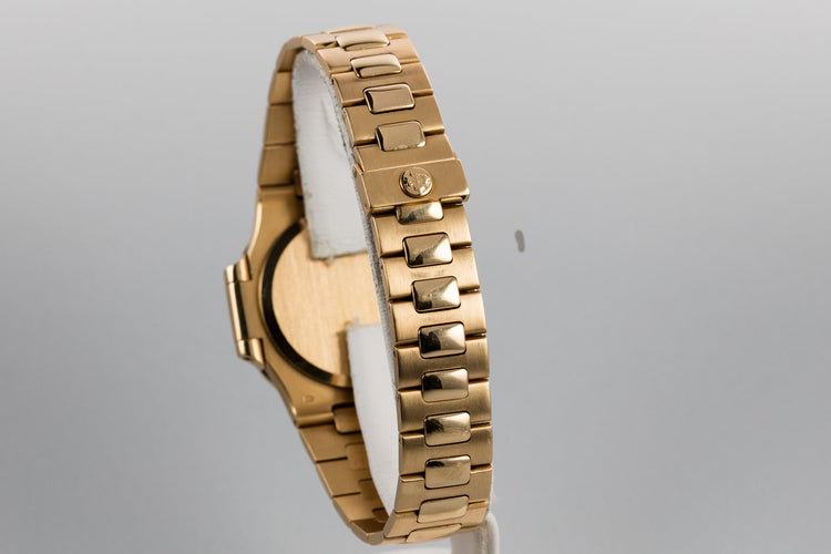 1985 18K YG Patek Philippe Nautilus 3800 with Box and Papers