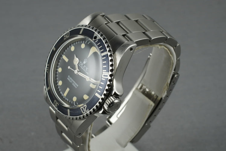 1983 Rolex Submariner 5513 with Maxi Mark V Dial