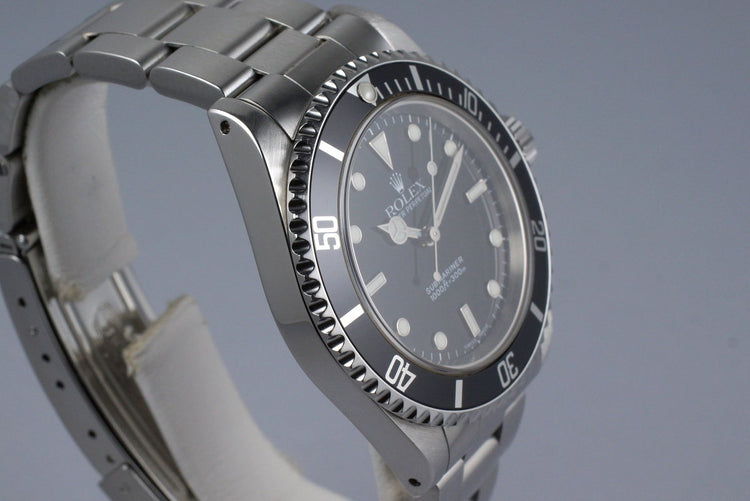 1999 Rolex Submariner 14060