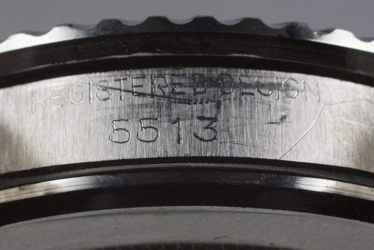 1965 Rolex Submariner 5513 Glossy Gilt Dial