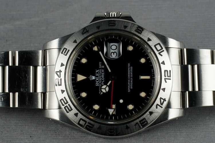 Rolex Explorer II 16550 black dial