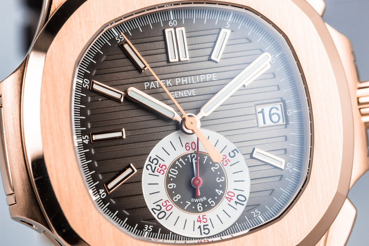 2010 18K Rose Gold Patek Philippe Nautilus 5980R-001