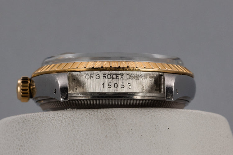 1985 Rolex Two-Tone Date 15053 with Box and Papers