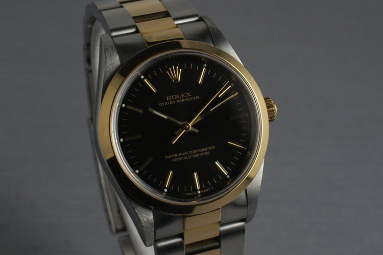 1997 Rolex Two Tone Oyster Perpetual 14203 with Box and Papers