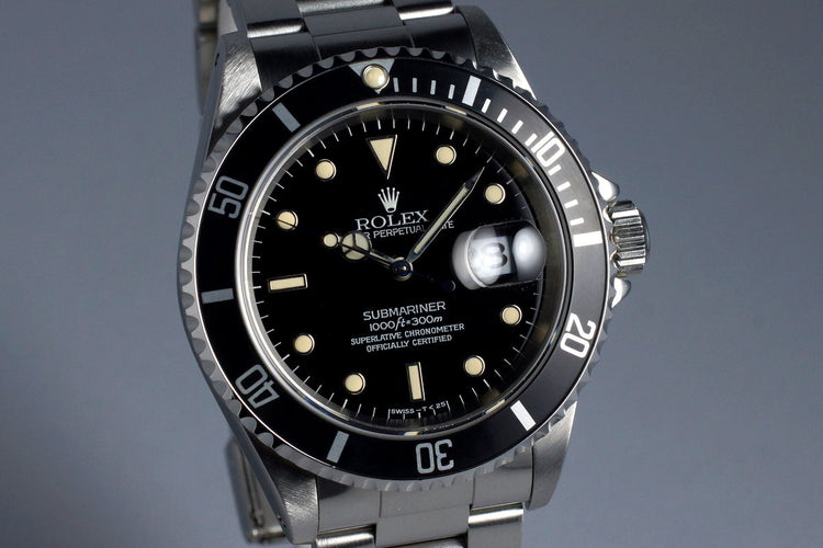 1995 Rolex Submariner 16610