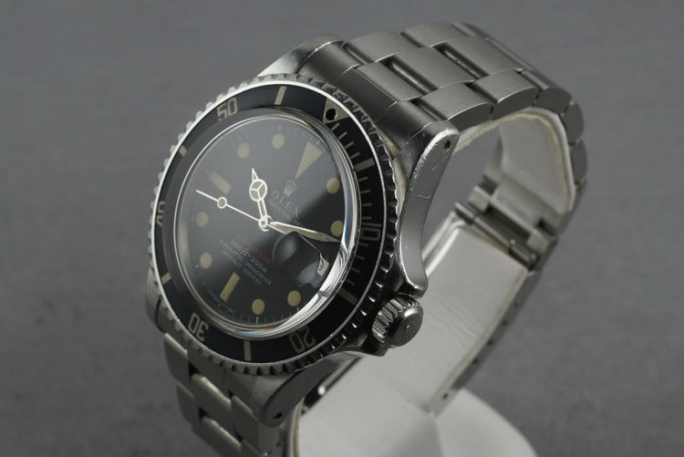 1970 Rolex Red Submariner 1680 Mark IV