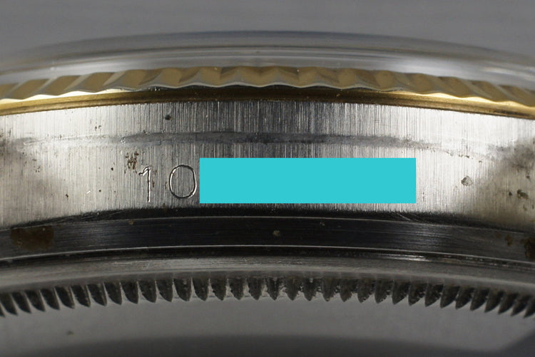 1964 Rolex Two Tone DateJust 1601 Silver Dial