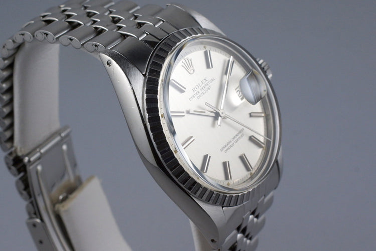1972 Rolex DateJust 1603 Silver Sigma Dial