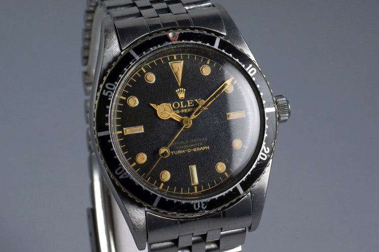 1954 Rolex Oyster Perpetual Turnogragh 6202 Red Triangle