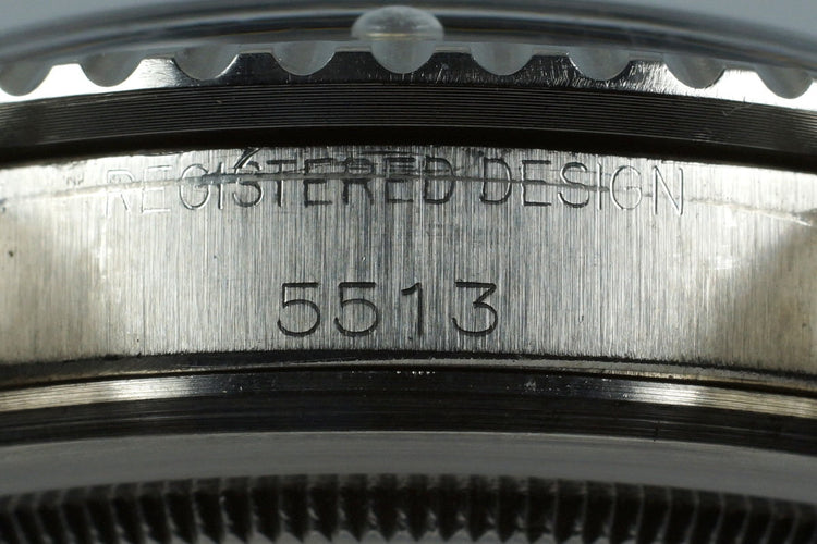 1968 Rolex Submariner 5513 Meters First