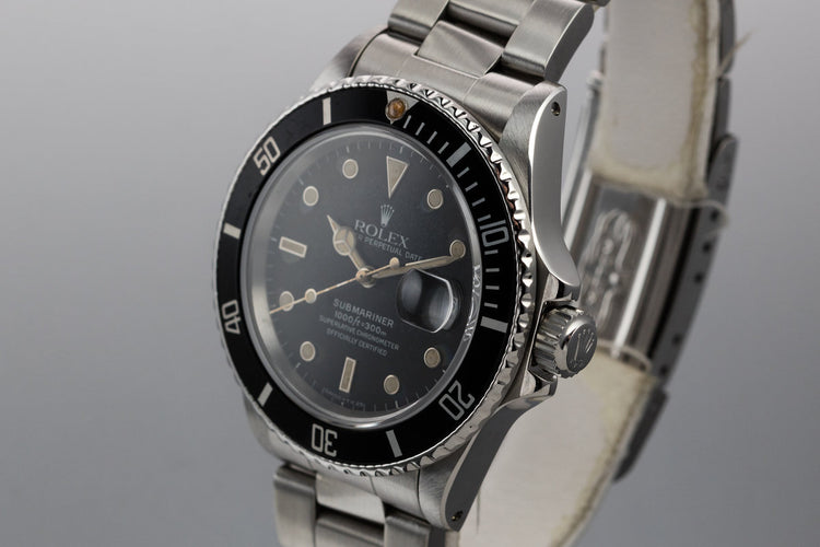 1985 Rolex Submariner 16800