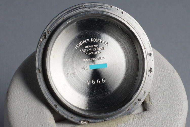 1975 Rolex Double Red Sea Dweller 1665 Mark IV Dial