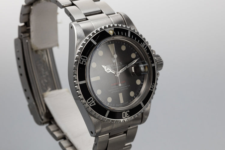 1969 Rolex Submariner 1680 with Tropical Mark II Meters First Dial