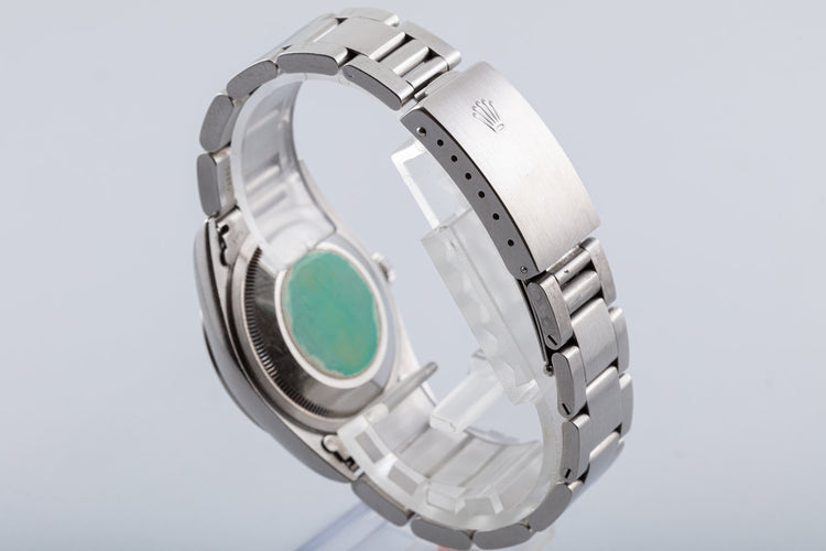 1996 Unpolished Rolex DateJust 16200 with Tapestry Dial