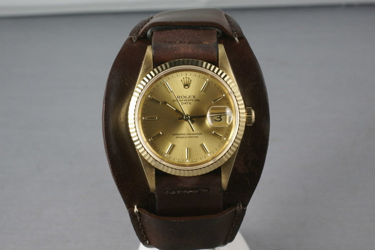 Rolex 18K Date 15238