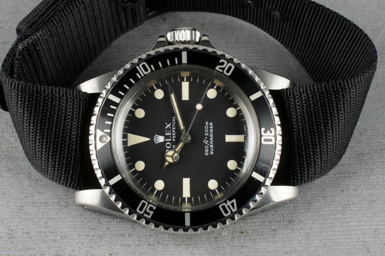 Rolex Submariner Dial 5513 with Serif Dial