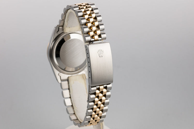 1989 Rolex Two-Tone DateJust 16233 White Dial with Box and Papers