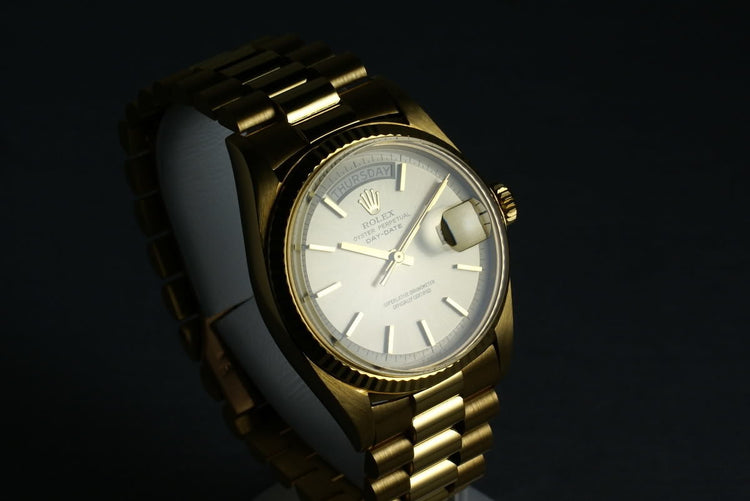 Rolex Vintage YG President 1803 Non Luminous Dial on Sharp Bracelet