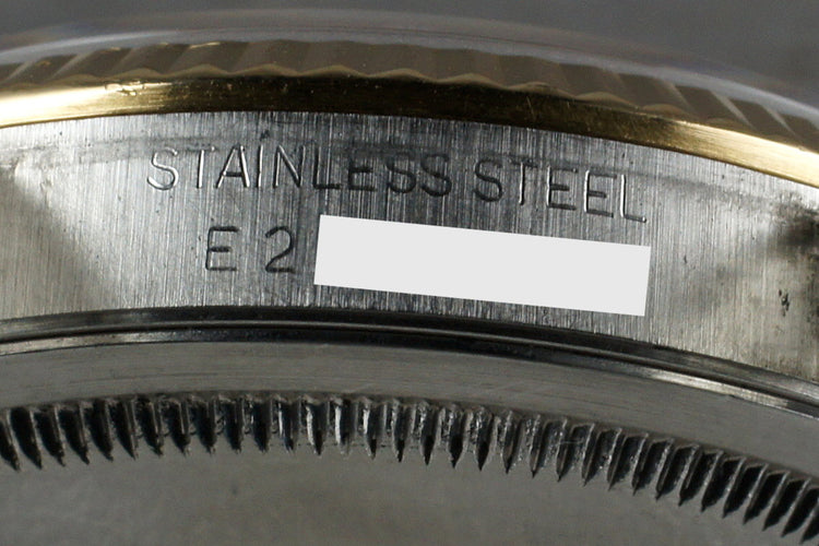 1990 Rolex 18K/SS DateJust 16233