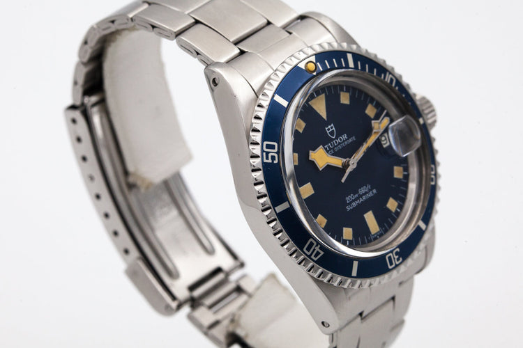 1981 Tudor Submariner 94110 Blue Snowflake