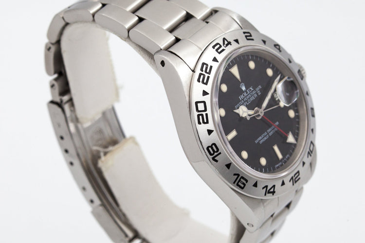 Rolex Explorer II ‘Spider’ Rail Dial 16550 with Box and Booklets