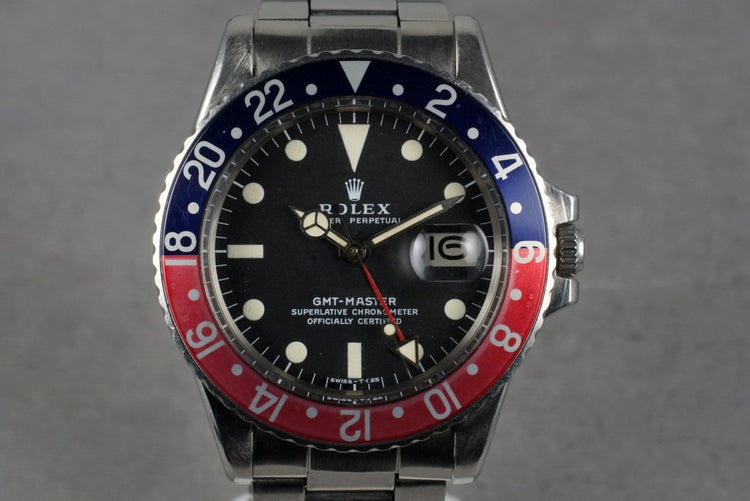 1972 Rolex GMT-Master 1675
