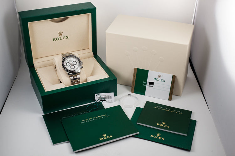 2017 Rolex Daytona 116500LN White Dial with Box and Papers MINT