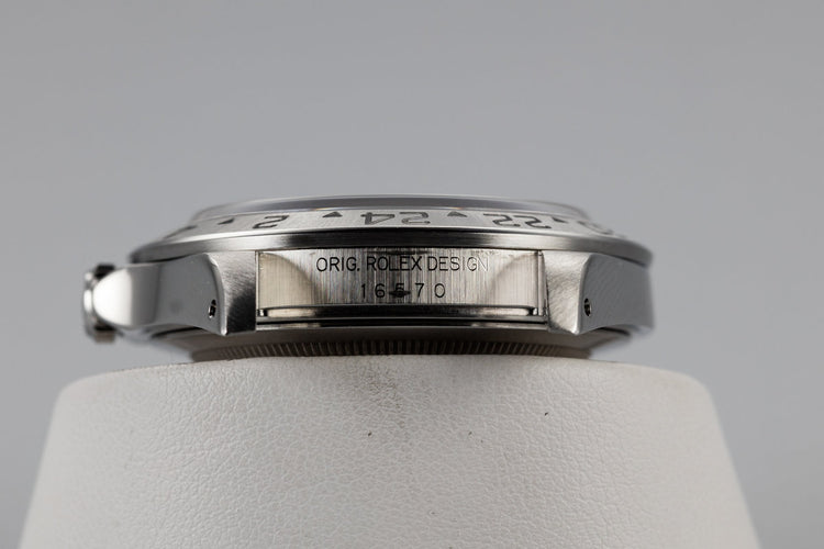 1997 Rolex Explorer II 16570 Black Dial