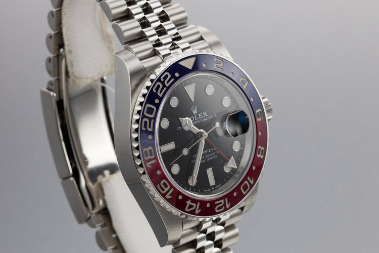 2018 Rolex Ceramic GMT-Master II 126710 BLRO with Box and Papers