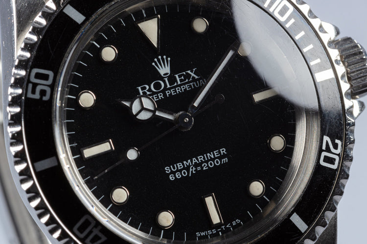 1988 Rolex Submariner 5513 Glossy Dial