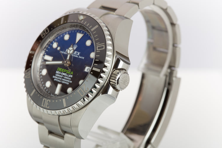 2021 Rolex Deepsea Sea-Dweller 126660 "James Cameron" Box, Card, Booklets,Tags