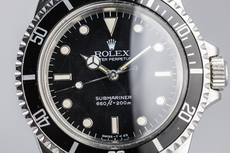 1985 Rolex Submariner 5513 with Spider Dial
