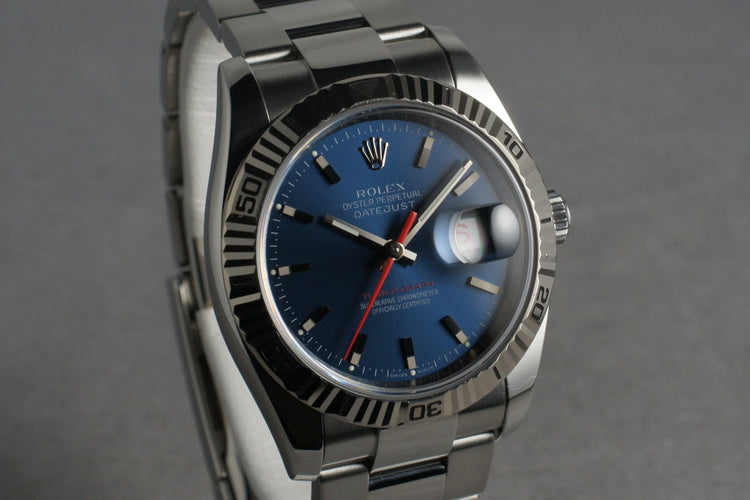 2005 Rolex DateJust 116234 Turn-O-Graph with Box and Papers