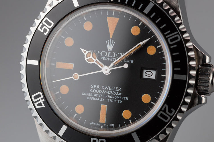 1982 Rolex Sea-Dweller 16660 MK I Dial with Box and Papers
