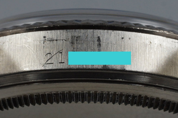 1968 Rolex Datejust 1601 Silver Linen Dial