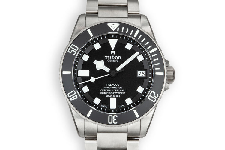 2018 Mint Tudor Titanium Pelagos 25600TN with Box and Papers