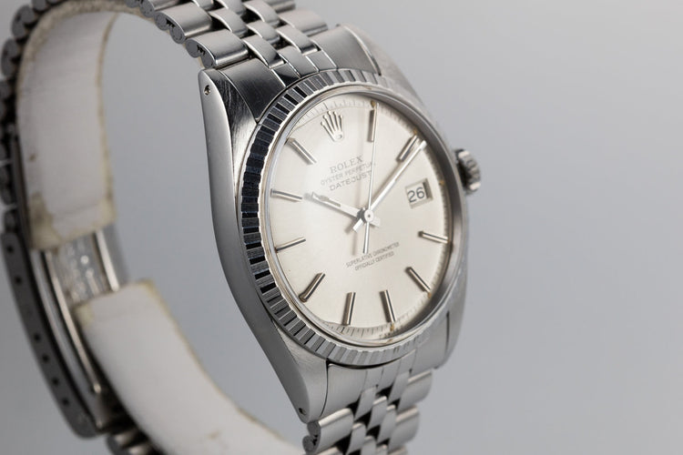 1972 Rolex Datejust 1603 Silver Dial