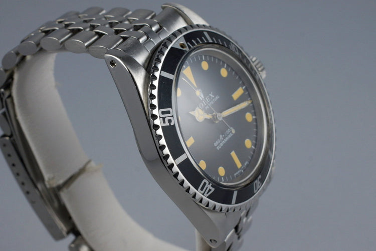 1970 Rolex Submariner 5513 Serif Dial