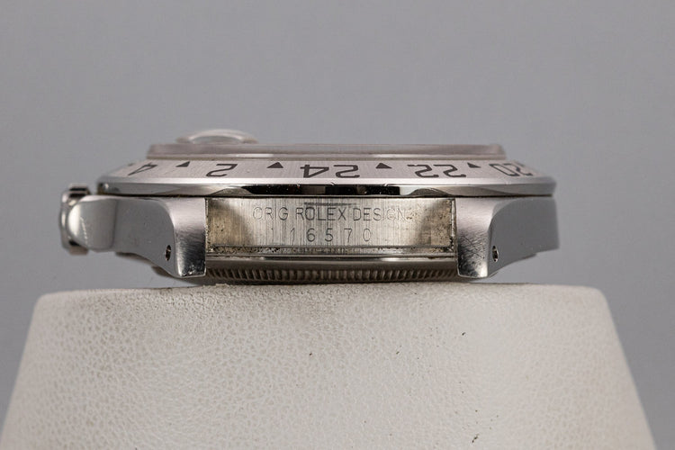 1991 Rolex Explorer II 16570 Black Dial