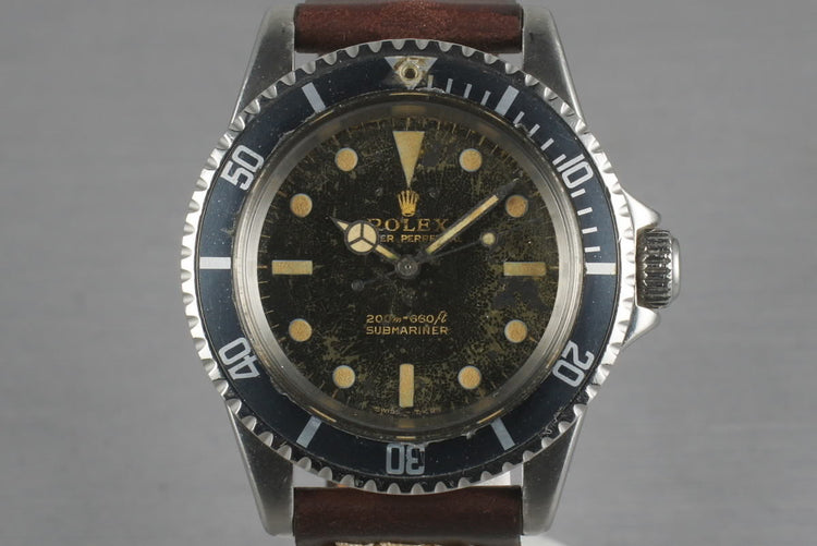 1966 Rolex Submariner 5513 Gilt Dial