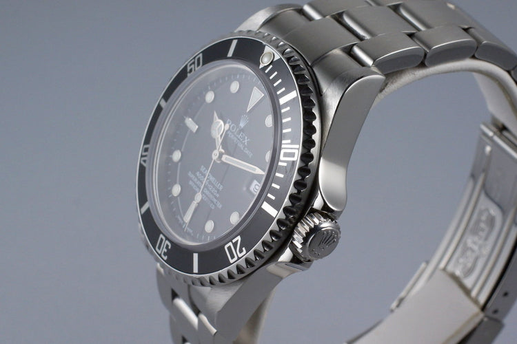 2006 Rolex Sea Dweller 16600 with Box and Papers