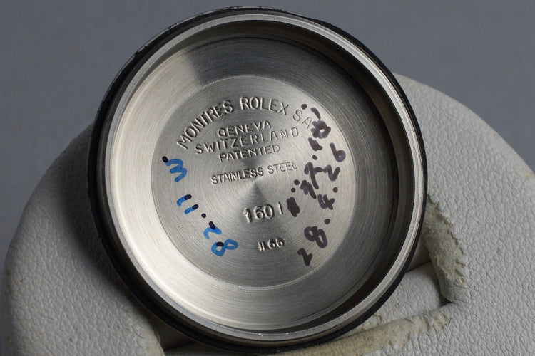 1978 Rolex DateJust 1601 Blue Dial