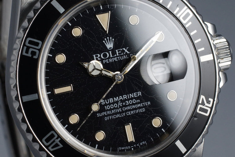 1986 Rolex Submariner 168000